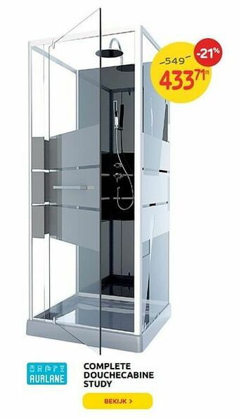 Brico Complete douchecabine study aanbieding