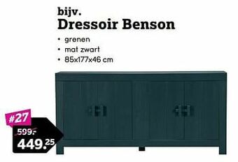 Leen Bakker Dressoir benson aanbieding