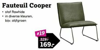Fauteuil cooper