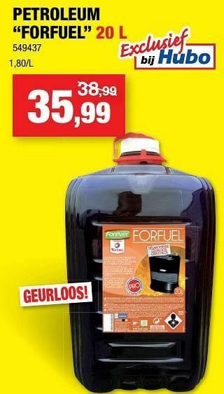 Hubo Petroleum forfuel aanbieding