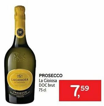 Alvo Prosecco la gioiosa doc brut aanbieding