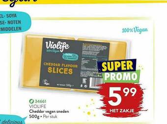 Bidfood Cheddar Vegan Sneden aanbieding