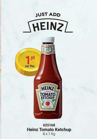 Bidfood Heinz Tomato Ketchup aanbieding