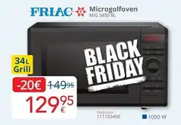 Eldi Microgolfoven MIG 3450 BL aanbieding