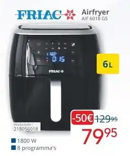 Eldi Airfryer AIF 6018 GS aanbieding