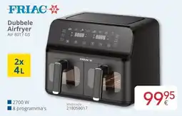 Eldi Dubbele Airfryer aanbieding