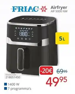 Eldi Airfryer AIF 5000 NW aanbieding