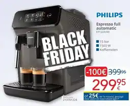 Eldi Philips espresso full automatic aanbieding