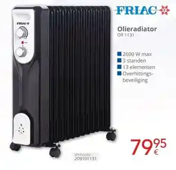 Eldi Olieradiator friac aanbieding