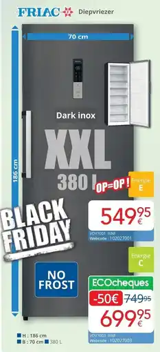 Eldi Diepvriezer aanbieding