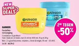 Delhaize Garnier gezichtscrème aanbieding