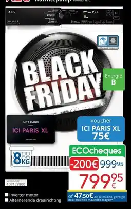 Eldi AEG warmtepomp aanbieding