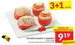 Intermarché Gevulde tomaten of paprika's aanbieding