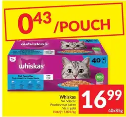 Intermarché Whiskas Vis Selectie aanbieding