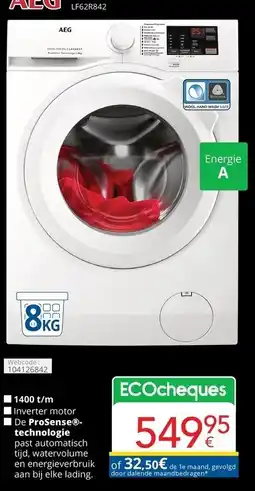 Eldi Wasmachine AEG aanbieding