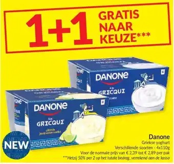 Danone Griekse yoghurt