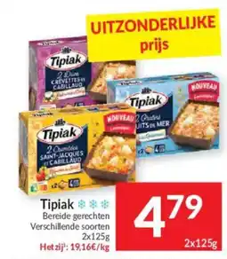 Intermarché Tipiak bereide gerechten aanbieding
