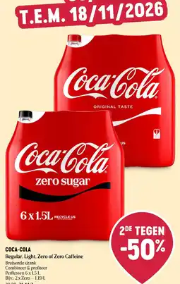 Delhaize Coca-Cola aanbieding