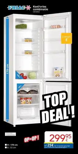 Eldi koel/vries combinatie aanbieding