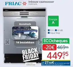 Eldi Inbouw vaatwasser aanbieding