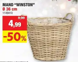 Hubo mand winston aanbieding