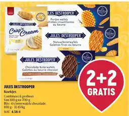 Delhaize Jules Destrooper koekjes aanbieding
