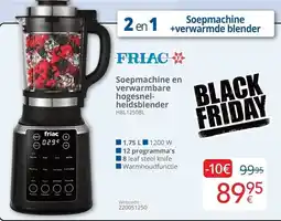 Eldi Soepmachine en verwarmbare hogesnelheidsblender aanbieding