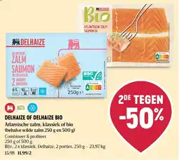 Delhaize atlantische zalm aanbieding