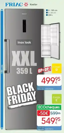 Eldi Friac koeler aanbieding