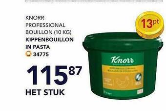 Bidfood Kippenbouillon In Pasta aanbieding