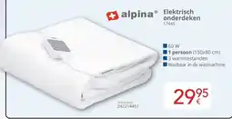 Eldi Elektrisch onderdeken aanbieding