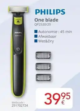 Eldi Philips one blade aanbieding