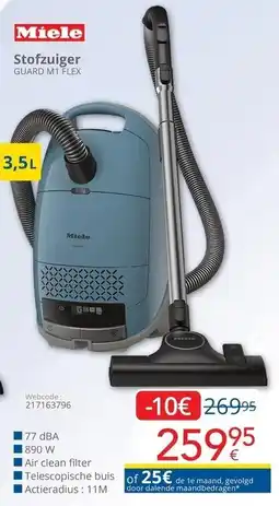 Eldi Stofzuiger Guard M1 Flex aanbieding