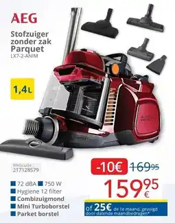 Eldi Stofzuiger zonder zak Parquet aanbieding