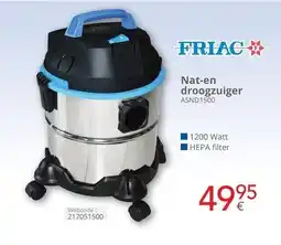 Eldi Friac nat-en droogzuiger aanbieding