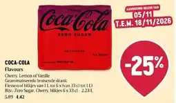 Delhaize Coca-Cola Flavours aanbieding