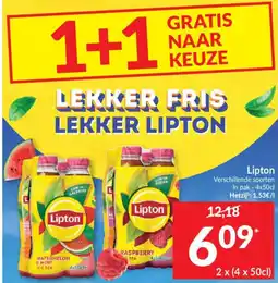 Intermarché Lekker fris lekker lipton aanbieding