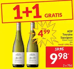 Intermarché AOP Touraine Sauvignon Maison Castel Wit aanbieding