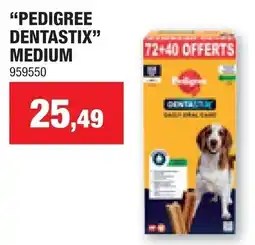 Hubo Pedigree dentastix medium aanbieding