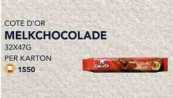 Bidfood Côte D'or Melkchocolade aanbieding