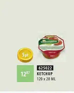 Bidfood Ketchup aanbieding