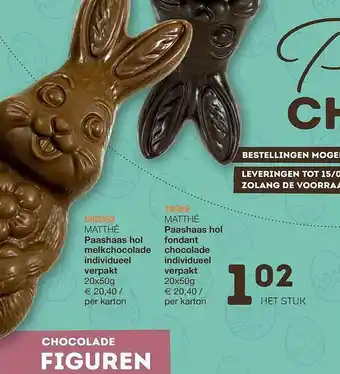 Chocolade Figuren