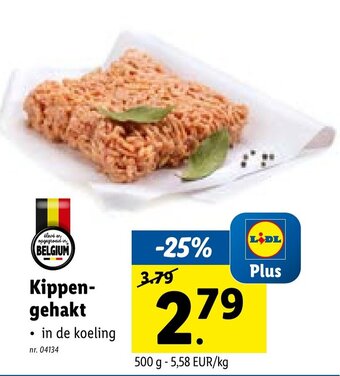 Lidl Kippengehakt aanbieding