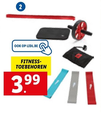 Lidl Stretchband, buikspiertrainer of fitnessbandset aanbieding