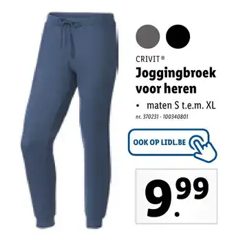 Crivit Joggingbroek voor heren