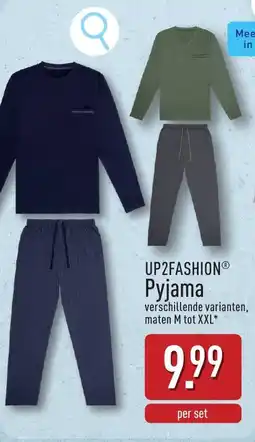 ALDI Up2Fashion Pyjama aanbieding