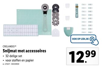 Crelando Snijmat met accessoires