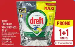 ALDI Dreft Platinumvaatwastabs aanbieding