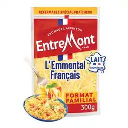 Albert Heijn Entremont L'emmental Francais 45+ rasp bel aanbieding