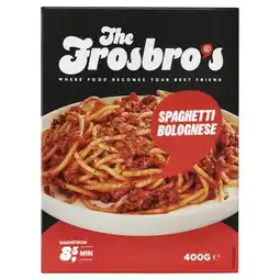 Albert Heijn The Frosbro's Spaghetti bolognese aanbieding